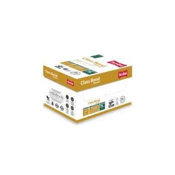 PAPEL CORTADO SCRIBE CLASS BOND DORADO CARTA 93% DE BLANCURA 75GR CAJA C5000 HOJAS