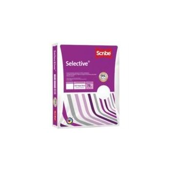 PAPEL CORTADO SCRIBE SELECTIVE OFICIO 99% BLANCURA 70GR CAJA C5000 HOJAS