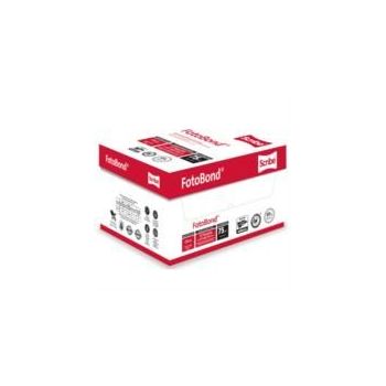 PAPEL CORTADO SCRIBE FOTOBOND OFICIO 95% DE BLANCURA 75GR CAJA C5000 HOJAS