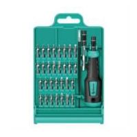 JUEGO DE DESARMADOR STEREN PRECISIÓN 30 PUNTAS EXTENSIÓN 60MM PINZAS PARA APARATOS ELECTRÓNICOS 