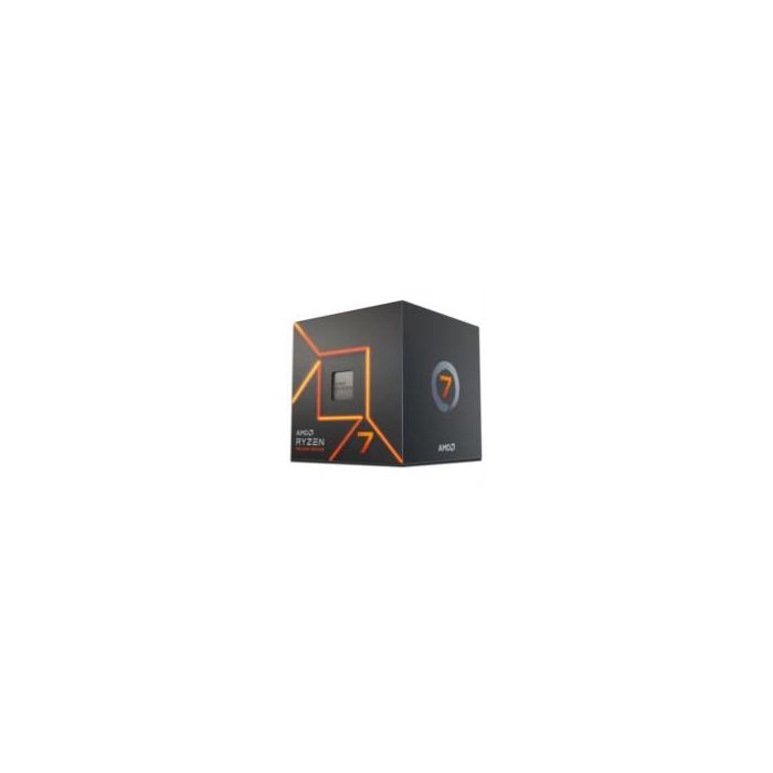 PROCESADOR AMD (100-100000592BOX) RYZEN 7 7700 S-AM5, 8CORE 3.8 GHZ, 65W, CGRAFICOS,  CFAN