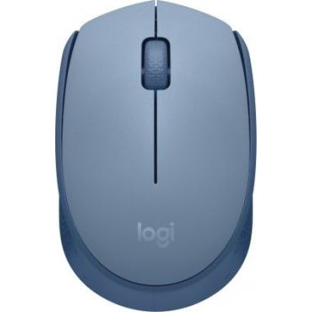 MOUSE LOGITECH M170 INALÁMBRICO SIMPLICIDAD DE PLUG-PLAY 1000DPI COLOR GRIS AZULADO