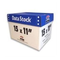 PAPEL PCM DATASTOCK 15X11 1TANTOS BLANCO C3000 HOJAS