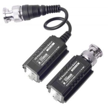 KIT DE TRANSCEPTORES (BALUNS) CON TERMINAL PUSH SUPERIOR, RESOLUCIÓN 4K , CABLE FLEXIBLE COAXIAL BLINDADO  COAXITRON  AU