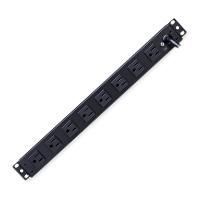 CYBERPOWER PDU15B8R UNIDAD DE DISTRIBUCIÓN DE ENERGÍA (PDU) 8 SALIDAS AC 1U NEGRO