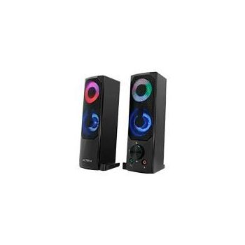 BOCINAS ACTECK (AC-935258) ELANT BRICK AS450,6W RMS,AUX 3.5,ALIMENTACION USB,2.0 CANALES,NEGRO
