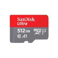 MEMORIA SANDISK MICRO SDXC 512GB ULTRA 150MBS CLASE 10 CADAPTADOR SDSQUAC-512G-GN6MA