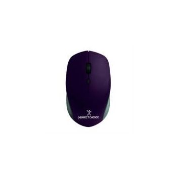 MOUSE PERFECT CHOICE ROOT PRO INALÁMBRICO 1600DPI COLOR MORADO