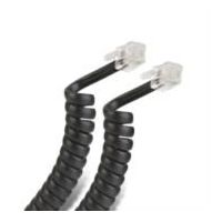 CABLE ESPIRAL TELEFONICO 4.5M NEGRO