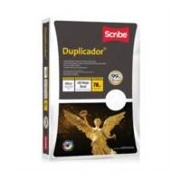 PAPEL CORTADO SCRIBE DUPLICADOR 99% DE BLANCURA 78GR OFICIO C5000 HOJAS