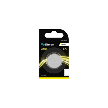 PILA STEREN DE LITIO TIPO BOTÓN CR2450