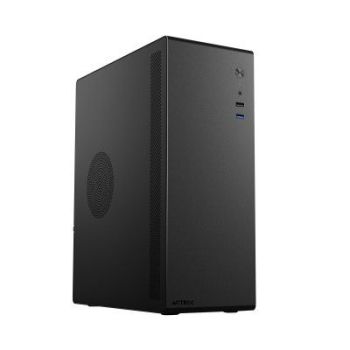 GABINETE ACTECK MINI TORRE NEUSS GI480 MAX MB M-ATX FUENTE SFX 450W FULL METALICO  FRENTE SOLIDO 1XUSB 3.0  USB 2.0  1XF