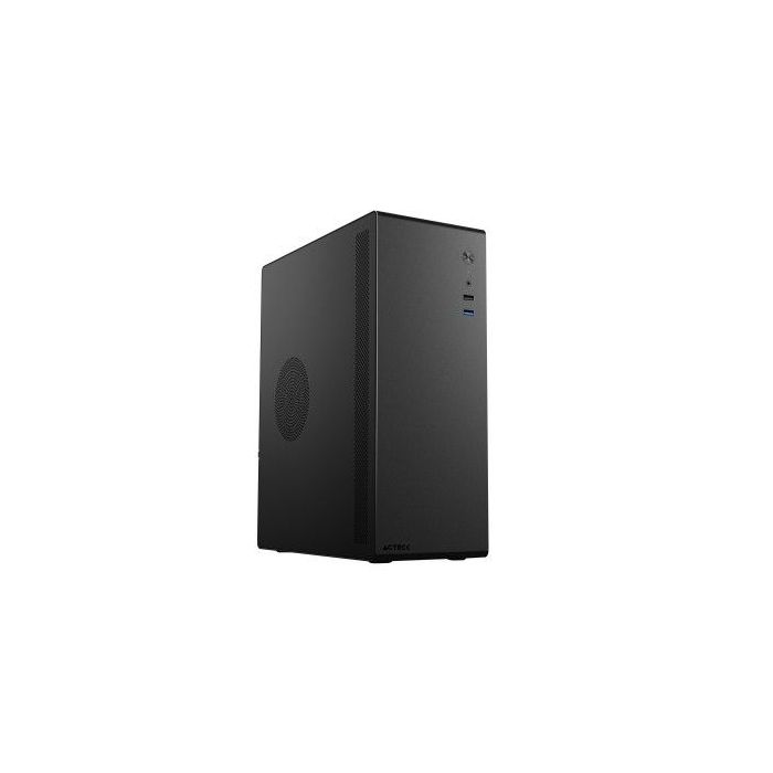 GABINETE ACTECK MINI TORRE NEUSS GI480 MAX MB M-ATX FUENTE SFX 450W FULL METALICO  FRENTE SOLIDO 1XUSB 3.0  USB 2.0  1XF