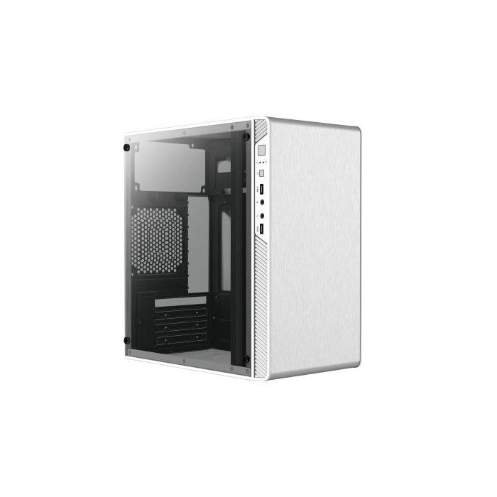 GABINETE ACTECK (AC-935852) PERFORMANCE II GI215W,MICRO ATX,FUENTE 500W,2USB 2.0,ACRILICO,BLANCO