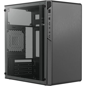 GABINETE ACTECK MINI TORRE PERFORMANCE II GI215W MAX MB M-ATX FUENTE ATX PLUS 500W PANEL IZQ ACRILICO + FRENTE SOLIDO 2X