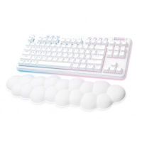 LOGITECH - KEYBOARD AND KEYPAD SET - WIRELESS - SPANISH (LATIN AMERICAN) - LIGHTSPEED - ERGONOMIC DESIGN - ARCTIC WHITE