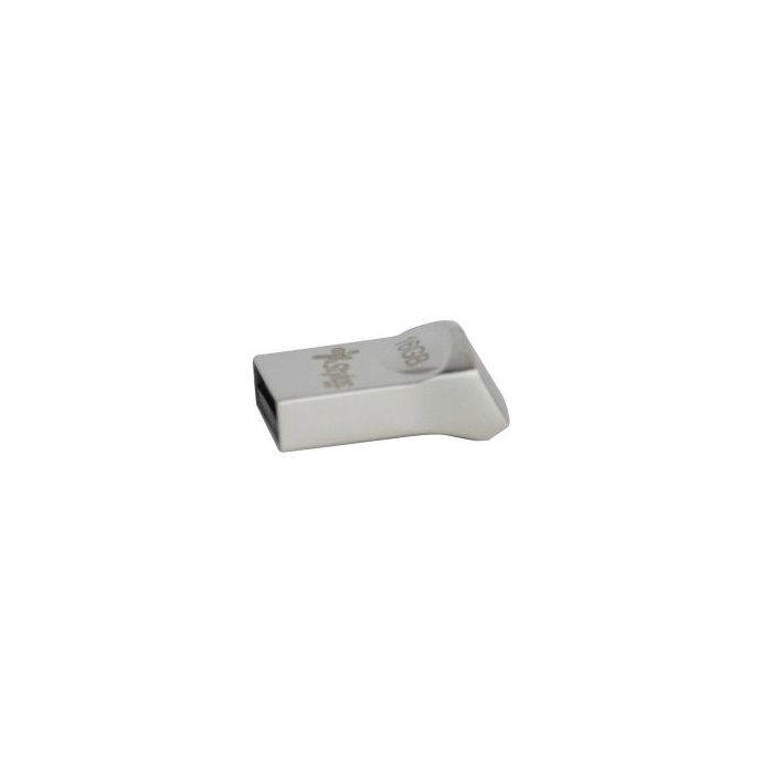 MEMORIA USB STYLOS (STMUS42S) 16GB, ST125, USB 2.0, MINI, METAL PLATA