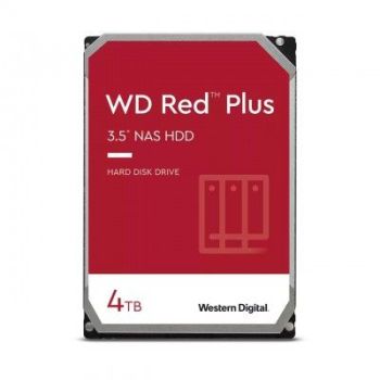 DISCO DURO RED PLUS 4TB  5400 RPM  OPTIMIZADO PARA NAS  USO 24-7  3 AÑOS DE GARANTIA