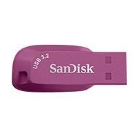 MEMORIA USB SANDISK 256GB (SDCZ410-256G-G46CO) ULTRA SHIFT CATTLEYA ORCHID, USB 3.2