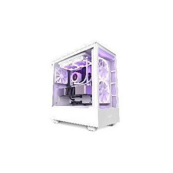 GABINETE NZXT (CC-H51EW-01) H5 ELITE COMPACT MID-TOWER, ATX, BLANCO