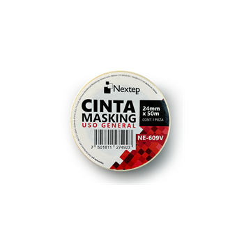 CINTA MASKING USO GENERAL NEXTEP 24 MM X 50 MTS