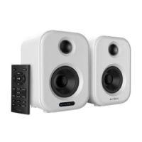 BOCINAS ACTECK (AC-935883) DYNAMIC EXACT BS650,50W RMS,AUX 3.5,BT 5.0,OPTICO,2.0 CANALES,BLANCO