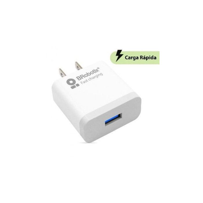 FASTCHARGE CARGADOR USB V3.0 PWR 18W 1PTO USB BCO 