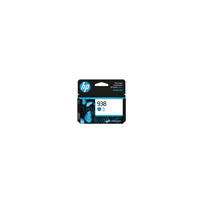 CARTUCHO HP 938 CYAN ORIGINAL INK  CARTRIDGE 800 PAG