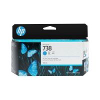 CARTUCHO DE TINTA HP DESIGNJET 738 130ML COLOR CIAN 