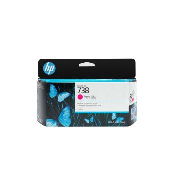 CARTUCHO DE TINTA HP DESIGNJET 738 130ML COLOR MAGENTA 