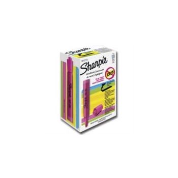 RESALTADOR SHARPIE COLOR ROSA C12 PZAS