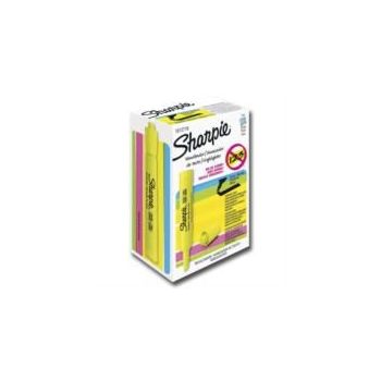 RESALTADOR SHARPIE COLOR AMARILLO C12 PZAS