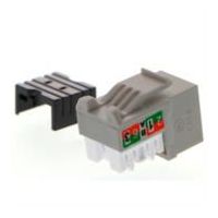 MÓDULO DE RED SIN BLINDAJE NEXXT SOLUTIONS  KEYSTONE JACK CAT6 CALIBRE 23 A 26 AWG TIPO 110 GRIS