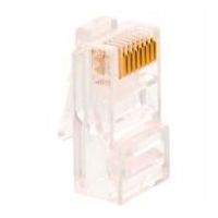 CONECTORES MODULARES NEXXT SOLUTIONS AW102NXT01 CONECTOR RJ45 ORO SOBRE NÍQUEL 30Μ CAT 5E SIN BLINDAJE (100 PZAS)