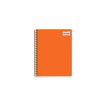 CUADERNO PROFESIONAL SCRIBE CLASICO RAYA ESPIRAL DOBLE 200 HOJAS