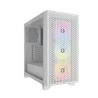 GABINETE GAMER CORSAIR 3000D RGB AIRFLOW MEDIA TORRE ATX MATX ITX CRISTAL TEMPLADO 3XFAN RGB BLANCO SIN FUENTE