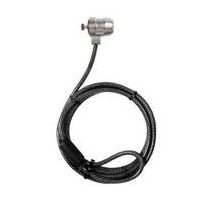 CABLE DE SEGURIDAD KLIP XTREME CON LLAVE PARA LAPTOP BOLT I KSD-330 RANURA RECTANGULAR ESTANDAR LARGO 1.5 M COLOR NEGRO