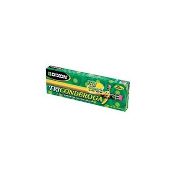 LAPIZ DIXON TICONDEROGA MY FIRST 2 TRIANGULAR MADERA CAJA C12 LAPICES