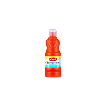 PINTURA TEMPERA VINCI 473 ML ROJO NARANJA
