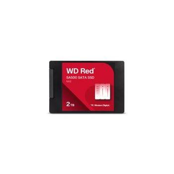UNIDAD SSD 2.5' WD 2TB (WDS200T2R0A) RED, SATA3, 7MM
