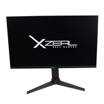 MONITOR XZEAL 23.8 XZEAL XZ3016 PANEL PLANO IPS FHD 144HZ 1MS 2XDP  1XHDMI  1X3.5MM  VESA 100X100MM NEGRO