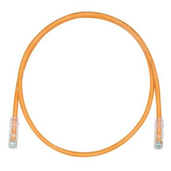 CABLE DE PARCHEO TX6, UTP CAT6, 24 AWG, CM, COLOR NARANJA, 7FT