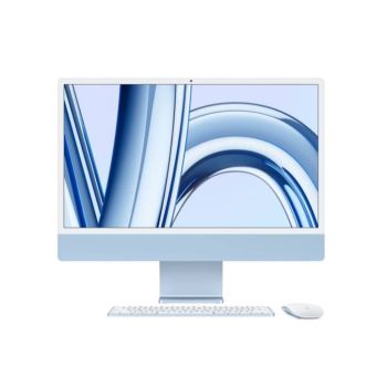 APPLE IMAC APPLE M M3 59.7 CM (23.5) 4480 X 2520 PIXELES PC TODO EN UNO 8 GB 512 GB SSD MACOS SONOMA WI-FI 6E (802.11AX)