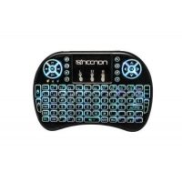 CONTROL REMOTO NECNON (NBCR0101RG) CON TECLADO Y MOUSEPAD, RECEPTOR USB 2.4, RGB 7 COLORES