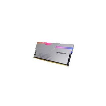MEMORIA DIMM DDR5 PREDATOR (BL.9BWWR.399) HERMES, RGB, GAMING, 32GB (2X16GB), BLANCO 6800 MTS, CL32