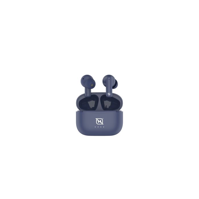 AUDIFONOS IN-EAR NTWS-103 BLUETOOTH 5.3 TWS SUPER BASS MANOS LIBRES HASTA 5 HRS DE DURACIÓN, 4 INDICADORES DE CARGA EN D