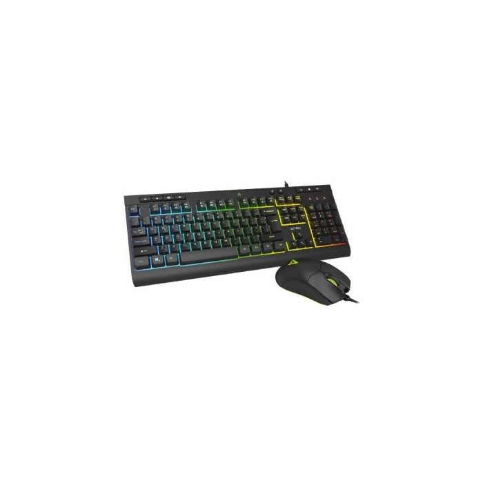KIT TECLADO Y MOUSE ALAMBRICO ACTECK (AC-936750) CREATOR AUREAN PRO MK477G,8000 DPI,105 TECLAS,NEGRO
