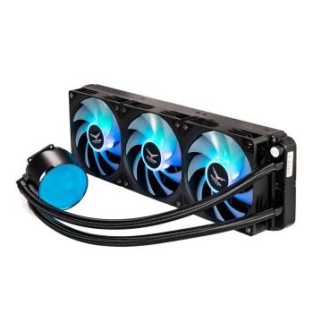 VENTILADOR PCPU NACEB (NA-0652) ARTICO 360, 360MM, 3FAN, ARGB, ENFRIAMIENTO LIQUIDO