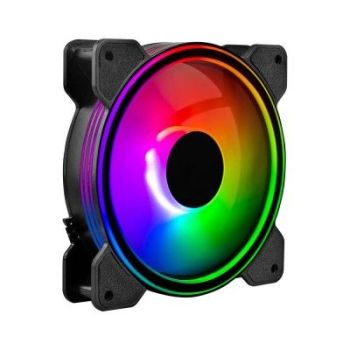 VENTILADOR PGABINETE BALAM RUSH (BR-938068) EOLOX BLAZE EX50,RGB,120 MM,1 FAN,NEGRO