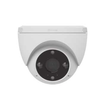 DOMO IP 3 MEGAPÍXEL (2K)  WI-FI  SIRENA Y ESTROBO AUDIO DE DOS VÍAS  DETECCIÓN HUMANA Y VEHICULO  NOTIFICACIÓN PUSH  AUD